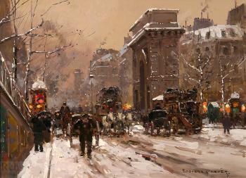 愛德華 科爾特斯 Porte St Martin, Winter 愛德華 科爾特斯 Porte St Martin, Winter